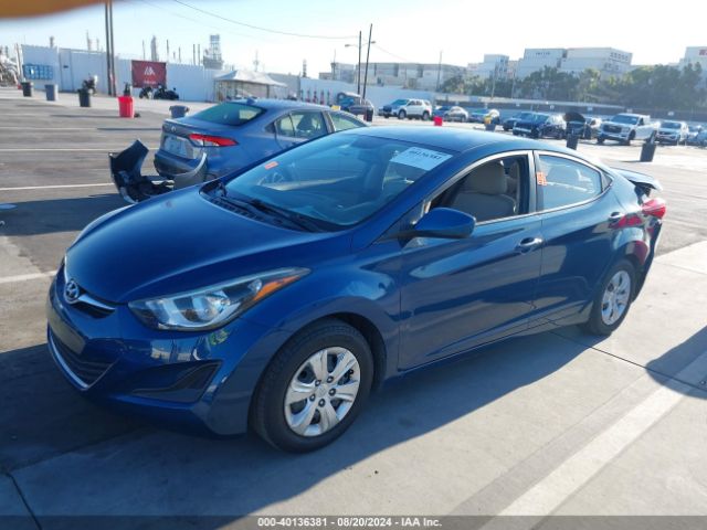 Photo 1 VIN: KMHDH4AE0GU650389 - HYUNDAI ELANTRA 