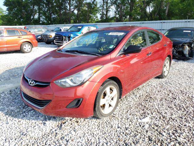 Photo 1 VIN: KMHDH4AE1BU145468 - HYUNDAI ELANTRA GL 