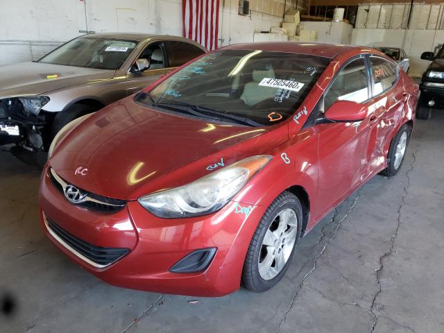 Photo 1 VIN: KMHDH4AE1BU153439 - HYUNDAI ELANTRA GL 