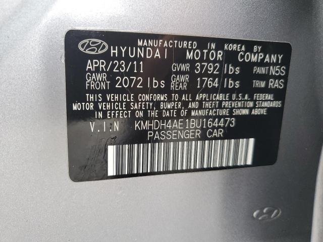 Photo 11 VIN: KMHDH4AE1BU164473 - HYUNDAI ELANTRA GL 