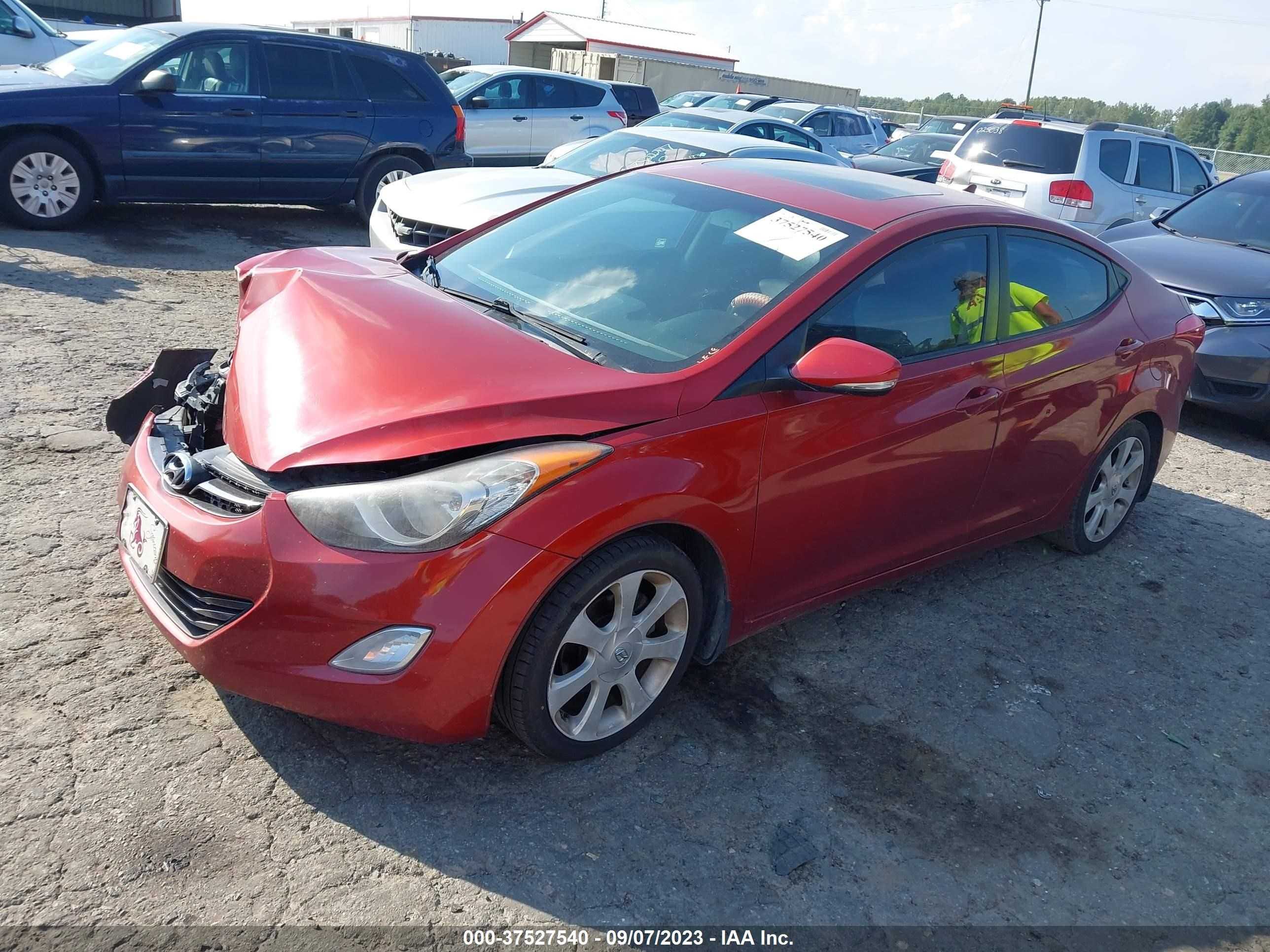 Photo 1 VIN: KMHDH4AE1CU247435 - HYUNDAI ELANTRA 