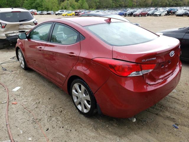 Photo 2 VIN: KMHDH4AE1CU261304 - HYUNDAI ELANTRA GL 