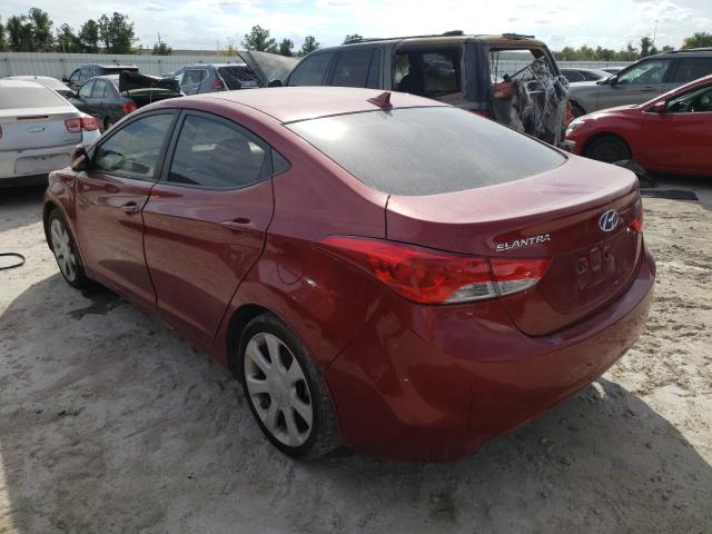 Photo 2 VIN: KMHDH4AE1CU274554 - HYUNDAI ELANTRA GL 