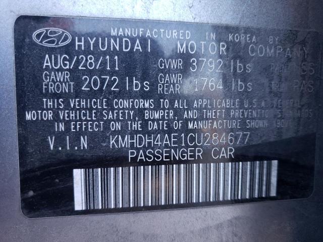 Photo 11 VIN: KMHDH4AE1CU284677 - HYUNDAI ELANTRA 