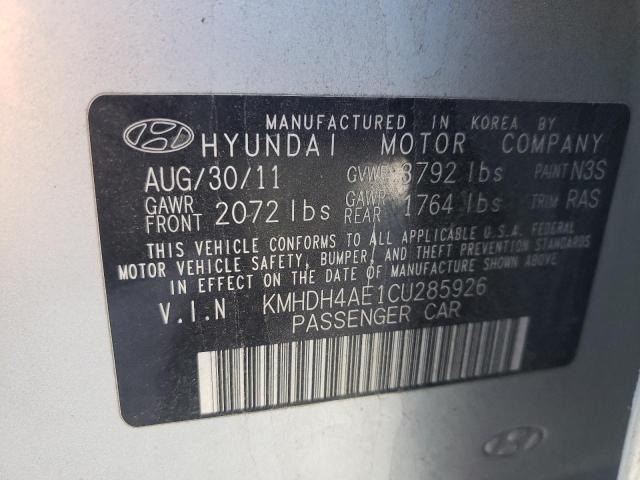 Photo 11 VIN: KMHDH4AE1CU285926 - HYUNDAI ELANTRA 