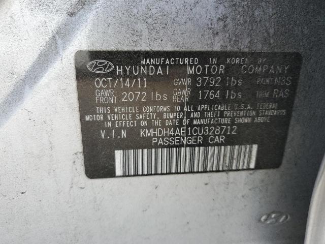 Photo 11 VIN: KMHDH4AE1CU328712 - HYUNDAI ELANTRA 