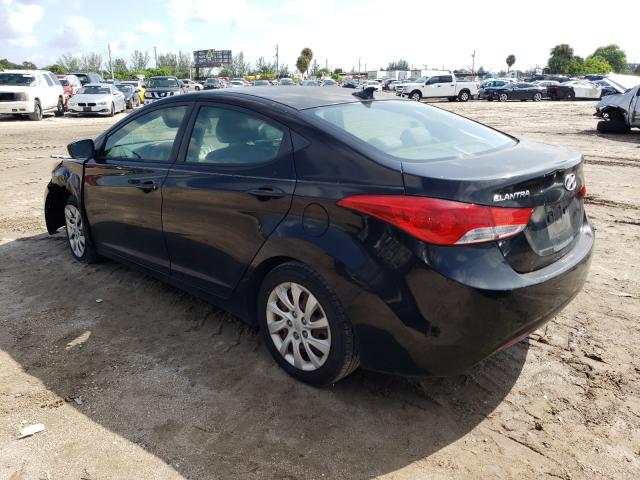 Photo 2 VIN: KMHDH4AE1CU425344 - HYUNDAI ELANTRA GL 