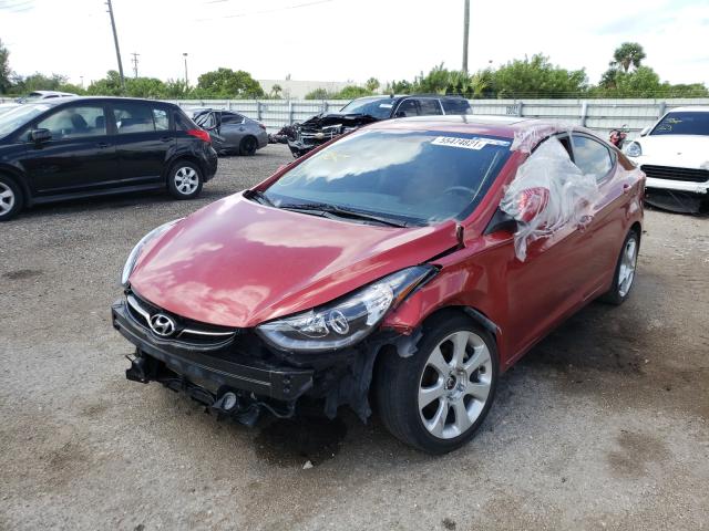 Photo 1 VIN: KMHDH4AE1CU427840 - HYUNDAI ELANTRA GL 