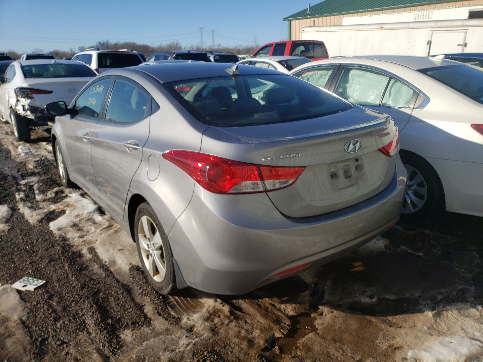 Photo 2 VIN: KMHDH4AE1CU441849 - HYUNDAI ELANTRA GL 