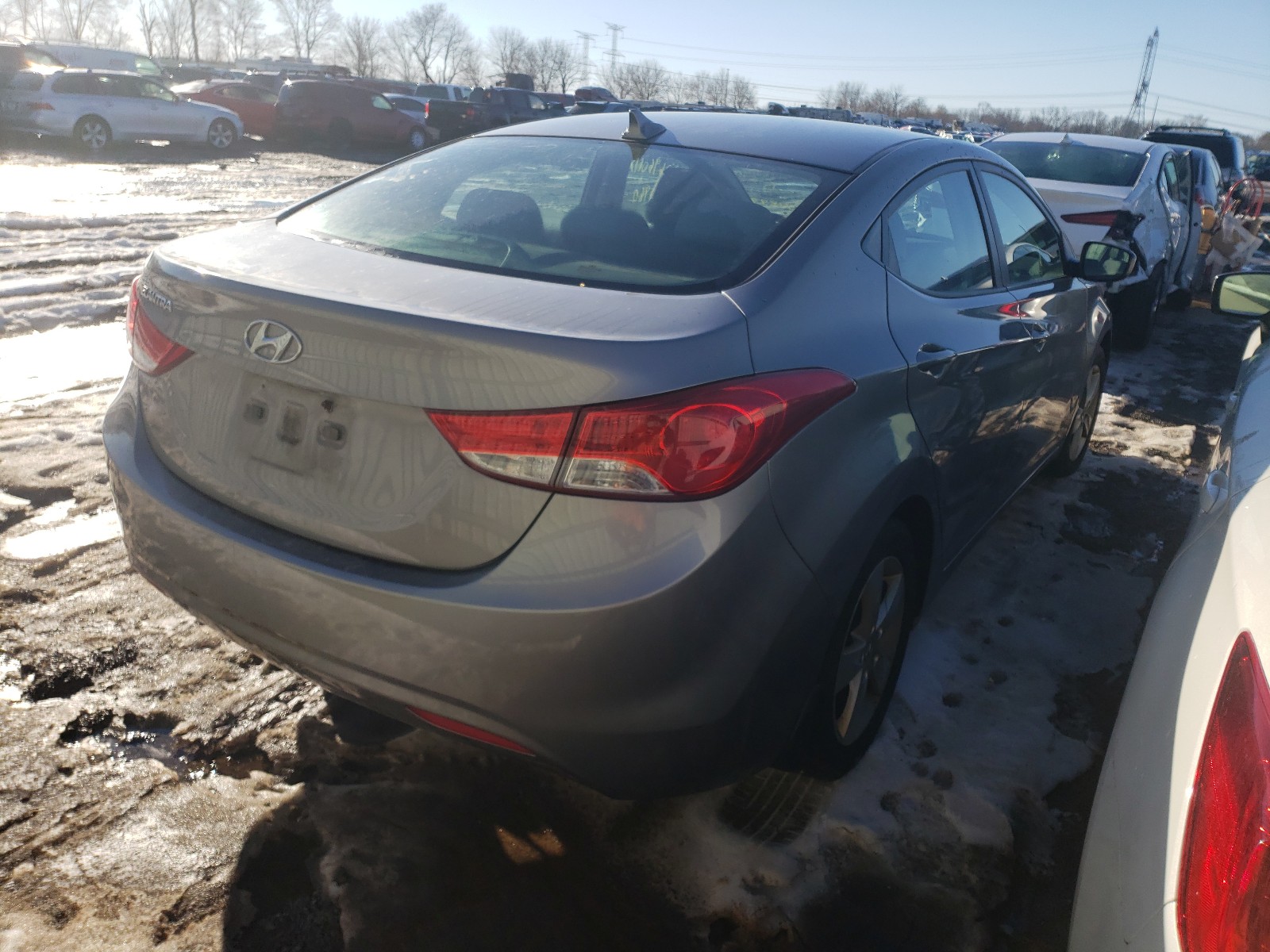 Photo 3 VIN: KMHDH4AE1CU441849 - HYUNDAI ELANTRA GL 