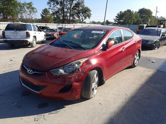 Photo 1 VIN: KMHDH4AE1CU467240 - HYUNDAI ELANTRA GL 