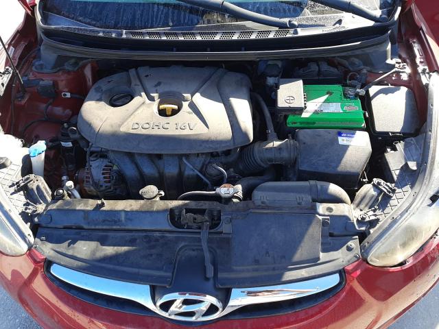 Photo 6 VIN: KMHDH4AE1CU467240 - HYUNDAI ELANTRA GL 