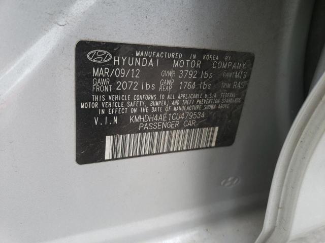 Photo 11 VIN: KMHDH4AE1CU479534 - HYUNDAI ELANTRA 