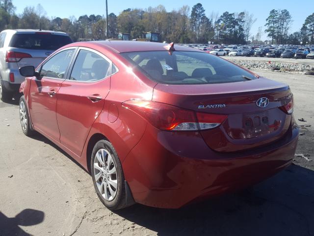 Photo 2 VIN: KMHDH4AE1DU487361 - HYUNDAI ELANTRA GL 