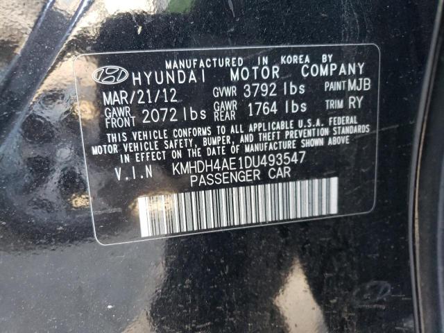 Photo 11 VIN: KMHDH4AE1DU493547 - HYUNDAI ELANTRA 