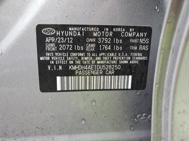 Photo 11 VIN: KMHDH4AE1DU528250 - HYUNDAI ELANTRA GL 