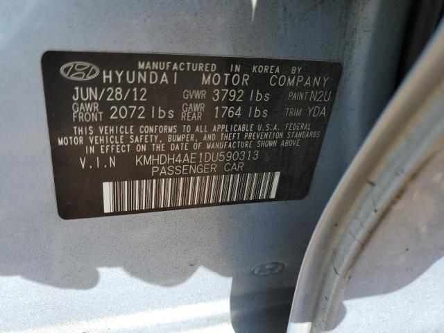 Photo 11 VIN: KMHDH4AE1DU590313 - HYUNDAI ELANTRA 