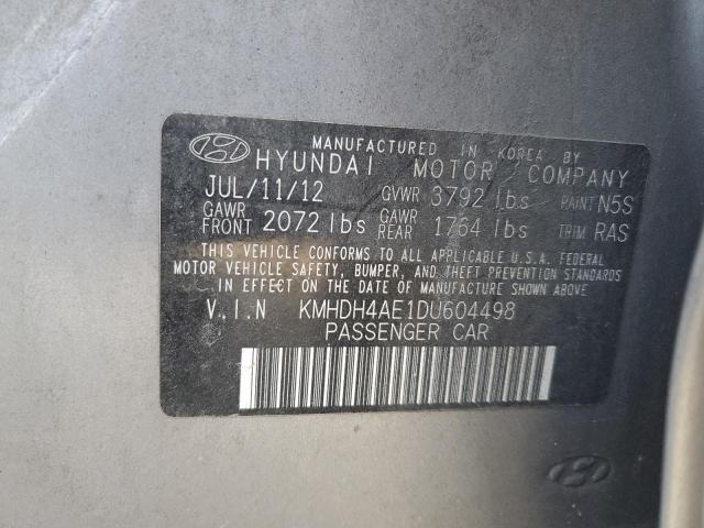 Photo 11 VIN: KMHDH4AE1DU604498 - HYUNDAI ELANTRA GL 