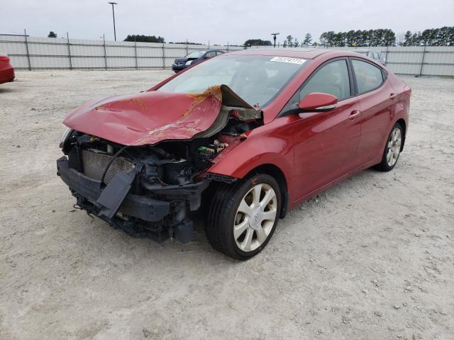 Photo 1 VIN: KMHDH4AE1DU607465 - HYUNDAI ELANTRA GL 