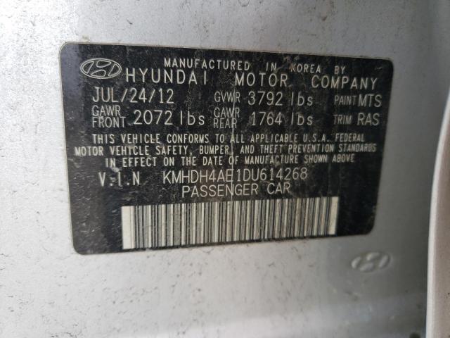 Photo 12 VIN: KMHDH4AE1DU614268 - HYUNDAI ELANTRA GL 