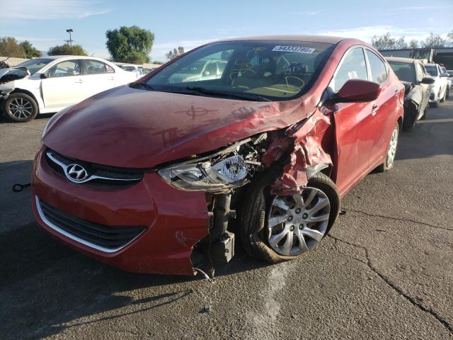 Photo 1 VIN: KMHDH4AE1DU637050 - HYUNDAI ELANTRA GL 