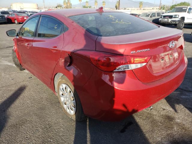 Photo 2 VIN: KMHDH4AE1DU637050 - HYUNDAI ELANTRA GL 