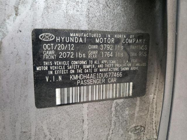 Photo 11 VIN: KMHDH4AE1DU677466 - HYUNDAI ELANTRA 