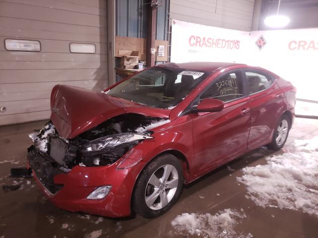 Photo 1 VIN: KMHDH4AE1DU732708 - HYUNDAI ELANTRA GL 