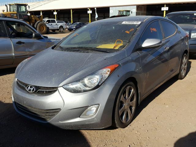 Photo 1 VIN: KMHDH4AE1DU968386 - HYUNDAI ELANTRA GL 