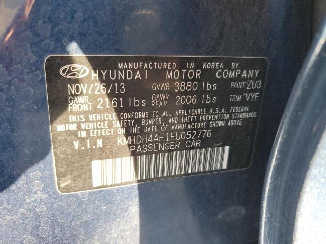 Photo 11 VIN: KMHDH4AE1EU052776 - HYUNDAI ELANTRA SE 