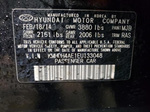 Photo 11 VIN: KMHDH4AE1EU133048 - HYUNDAI ELANTRA SE 