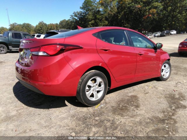 Photo 3 VIN: KMHDH4AE1EU165417 - HYUNDAI ELANTRA 