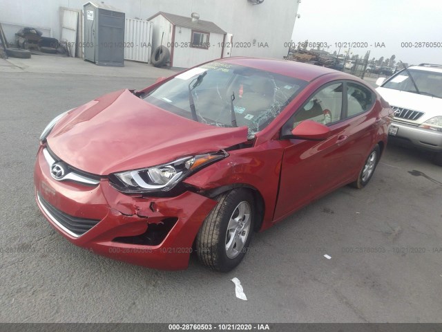 Photo 1 VIN: KMHDH4AE1EU215720 - HYUNDAI ELANTRA 