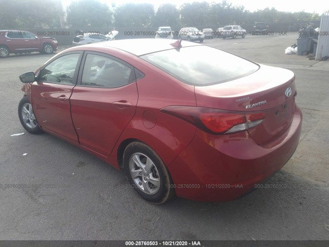 Photo 2 VIN: KMHDH4AE1EU215720 - HYUNDAI ELANTRA 