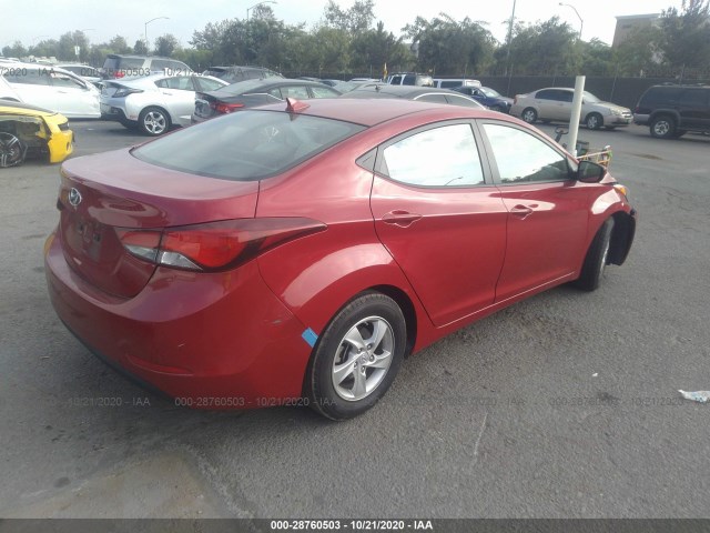 Photo 3 VIN: KMHDH4AE1EU215720 - HYUNDAI ELANTRA 