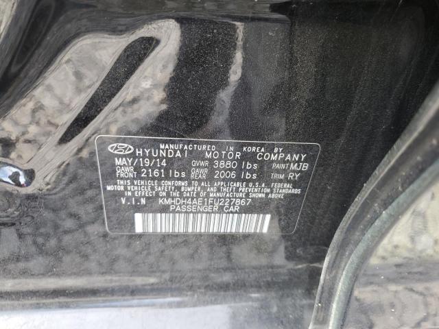 Photo 11 VIN: KMHDH4AE1FU227867 - HYUNDAI ELANTRA SE 