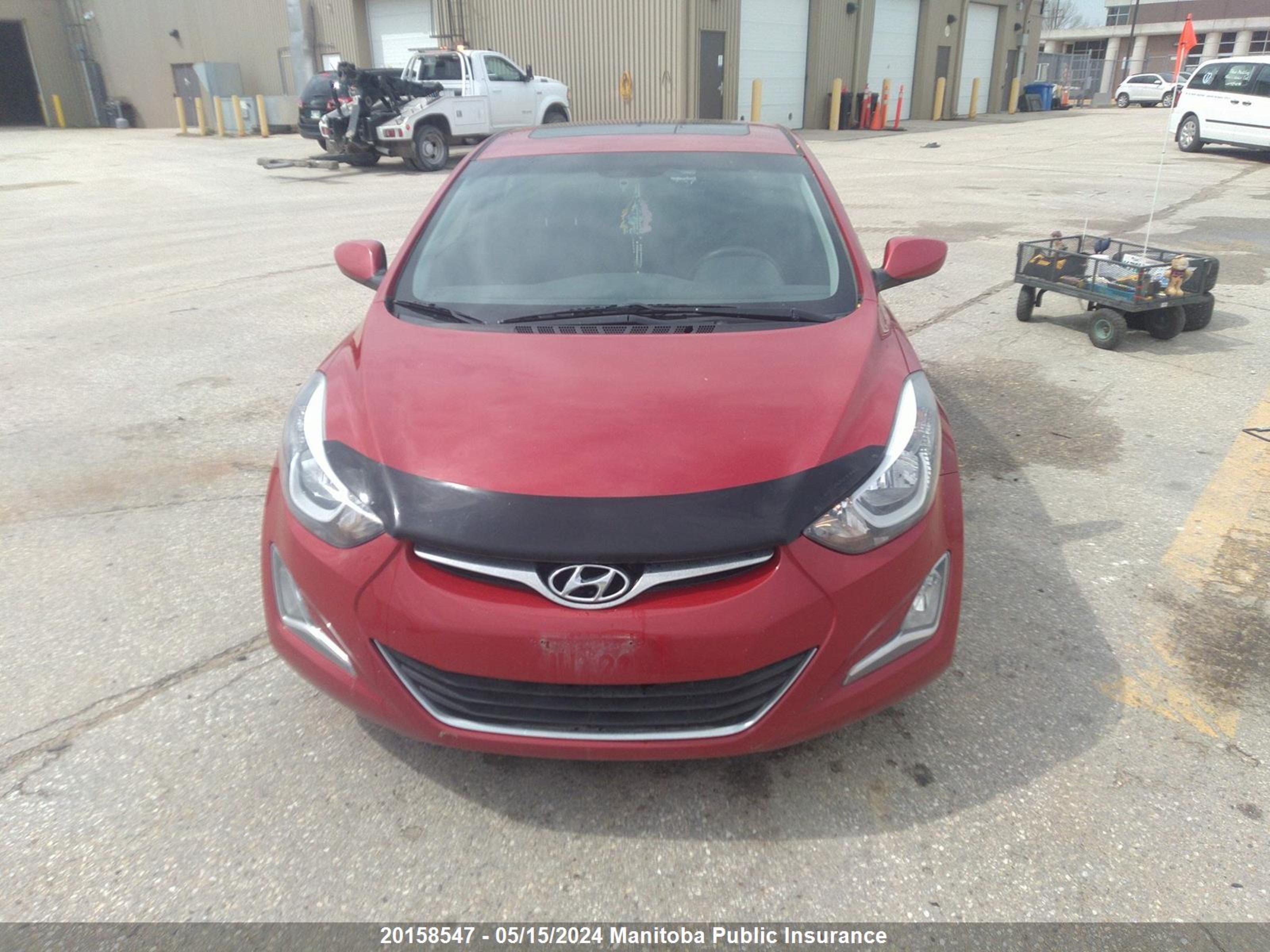 Photo 12 VIN: KMHDH4AE1FU285879 - HYUNDAI ELANTRA 