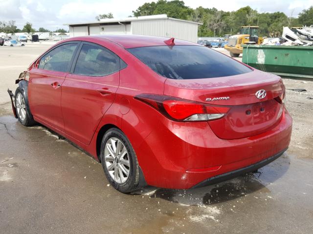 Photo 2 VIN: KMHDH4AE1FU322333 - HYUNDAI ELANTRA SE 