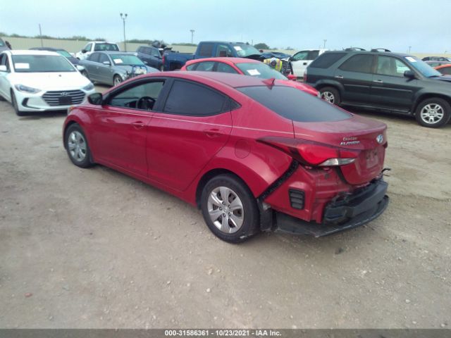 Photo 2 VIN: KMHDH4AE1GU478213 - HYUNDAI ELANTRA 