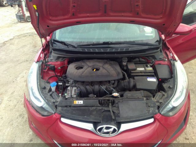 Photo 9 VIN: KMHDH4AE1GU478213 - HYUNDAI ELANTRA 