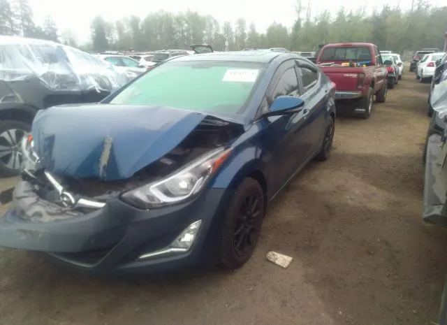 Photo 1 VIN: KMHDH4AE1GU489549 - HYUNDAI ELANTRA 