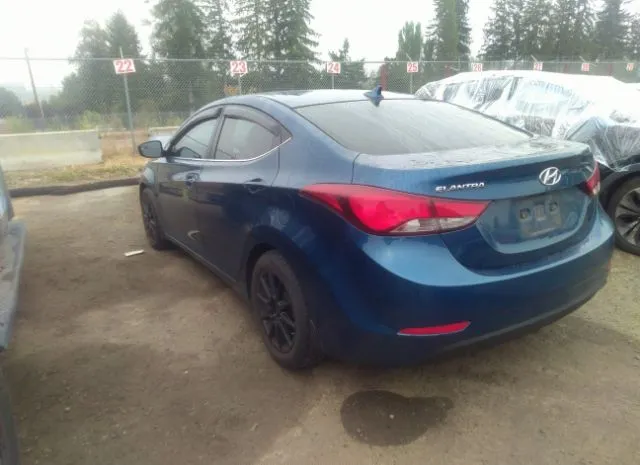 Photo 2 VIN: KMHDH4AE1GU489549 - HYUNDAI ELANTRA 