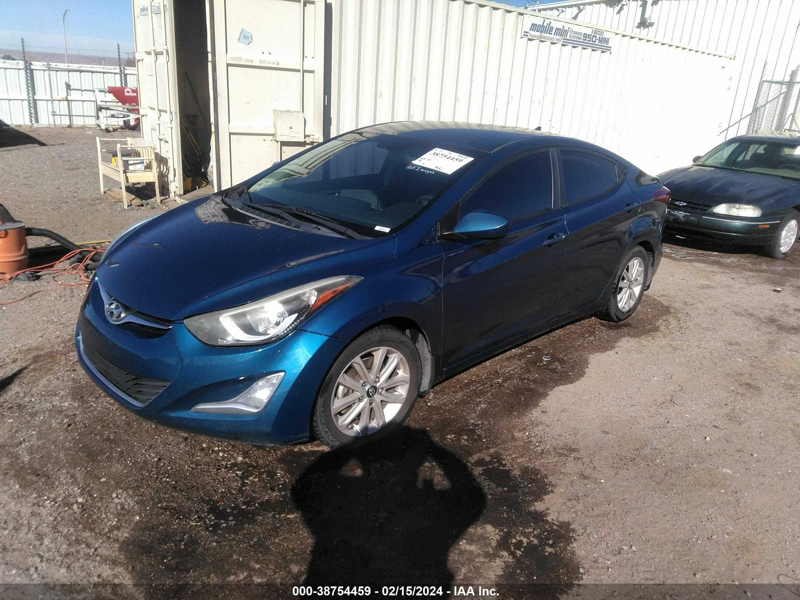 Photo 1 VIN: KMHDH4AE1GU503837 - HYUNDAI ELANTRA 