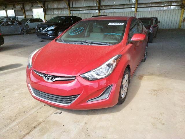 Photo 1 VIN: KMHDH4AE1GU516605 - HYUNDAI ELANTRA SE 