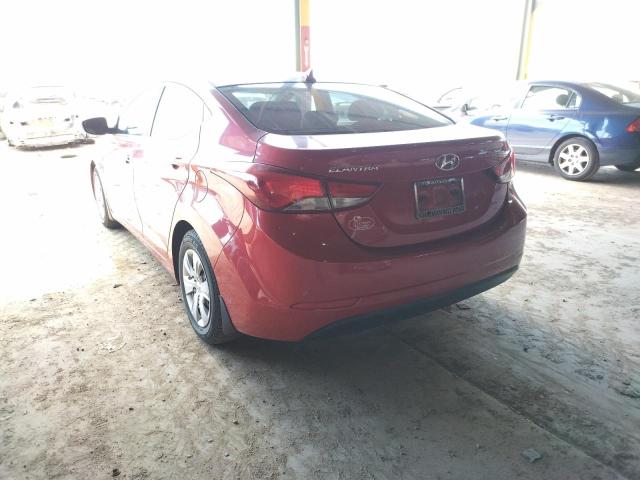 Photo 2 VIN: KMHDH4AE1GU516605 - HYUNDAI ELANTRA SE 