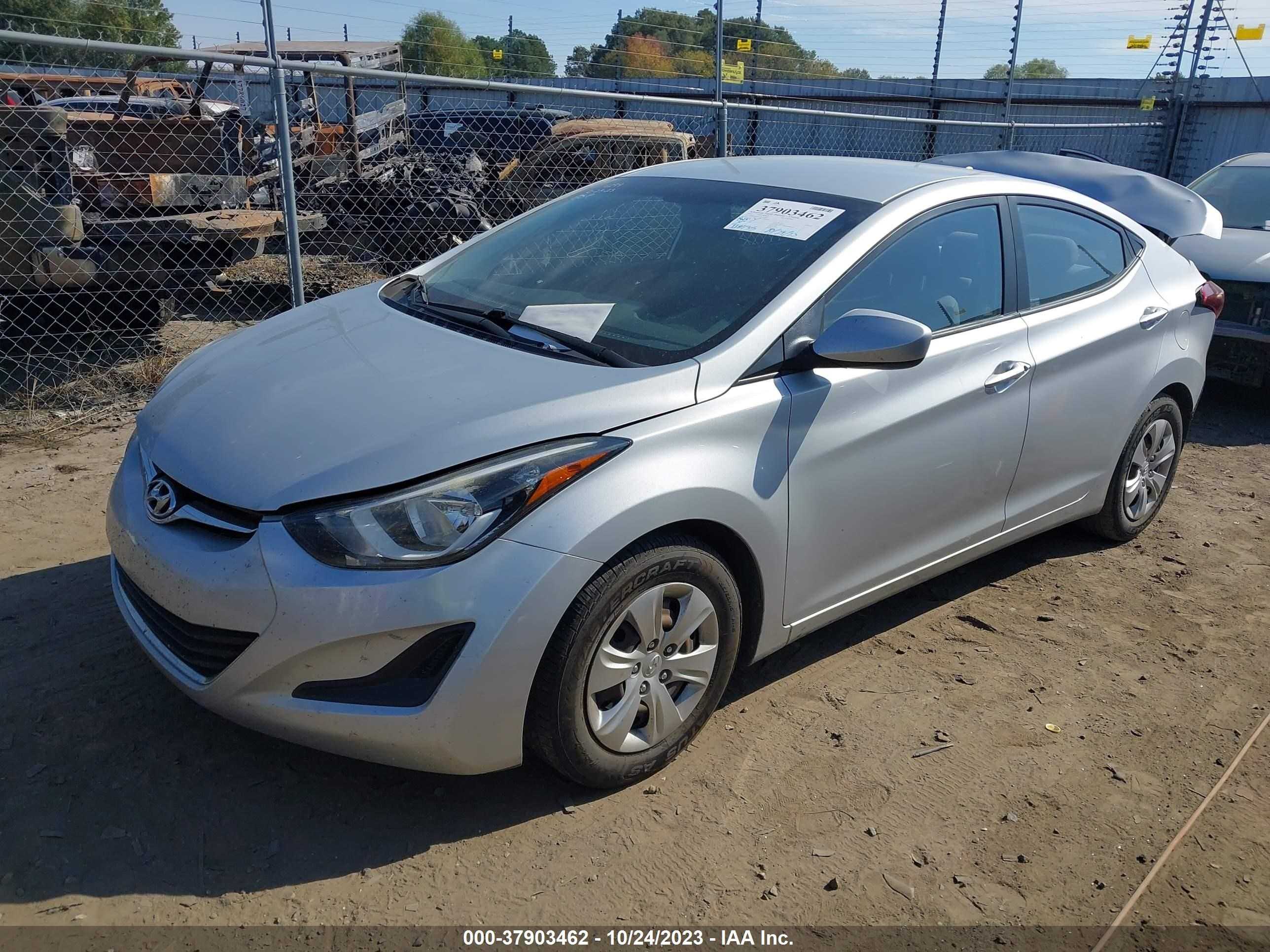 Photo 1 VIN: KMHDH4AE1GU516958 - HYUNDAI ELANTRA 