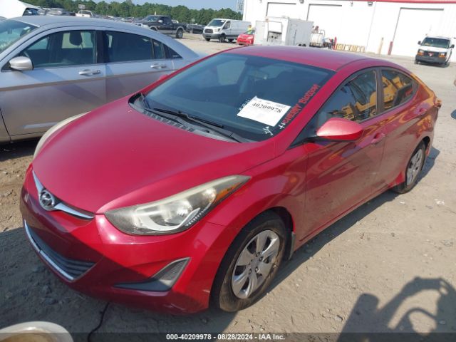 Photo 1 VIN: KMHDH4AE1GU517589 - HYUNDAI ELANTRA 