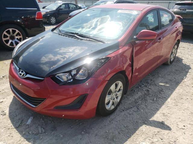 Photo 1 VIN: KMHDH4AE1GU551810 - HYUNDAI ELANTRA SE 