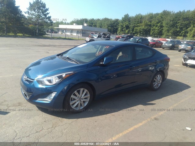 Photo 1 VIN: KMHDH4AE1GU587013 - HYUNDAI ELANTRA 