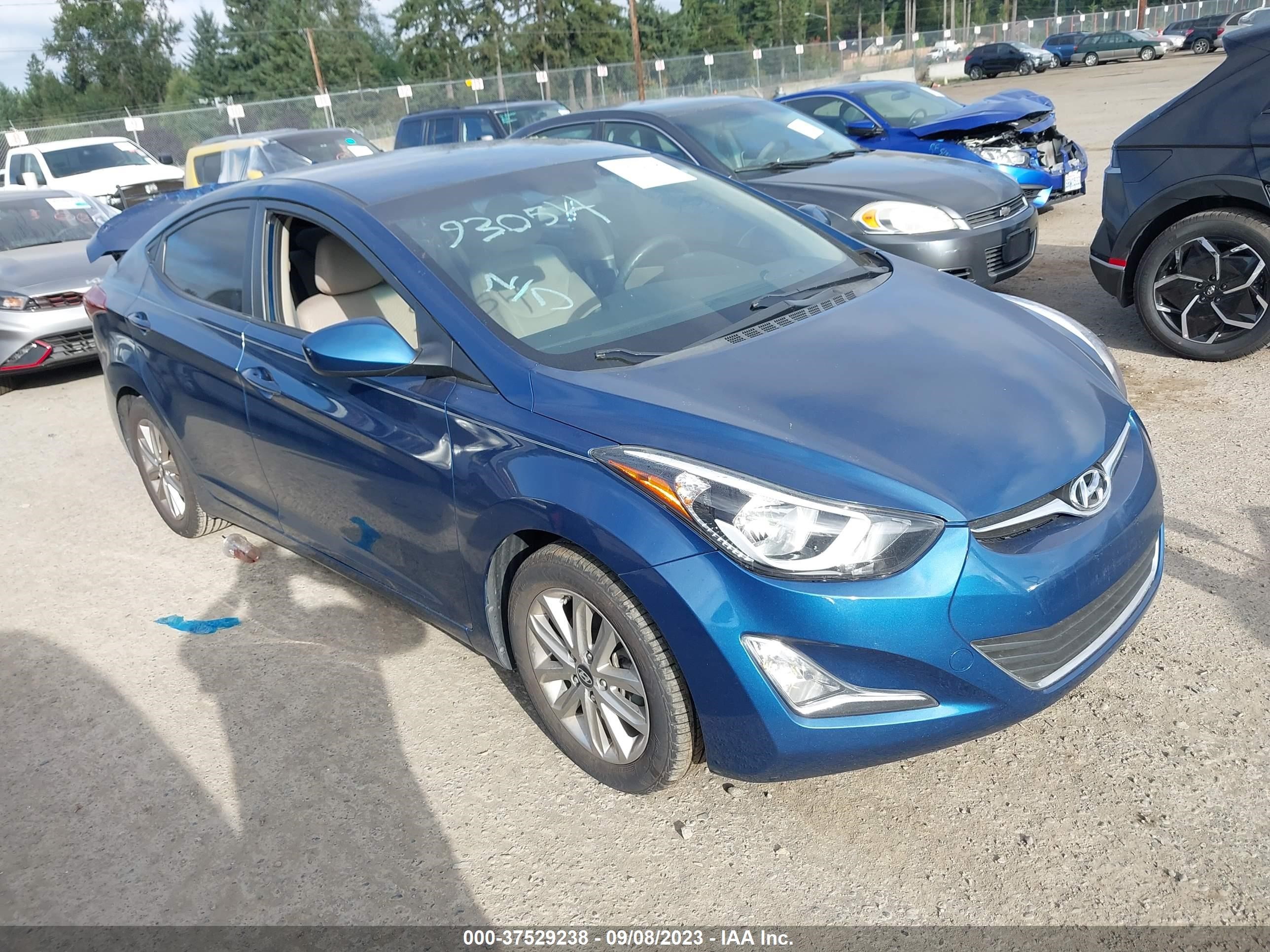 Photo 0 VIN: KMHDH4AE1GU619104 - HYUNDAI ELANTRA 